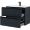 Тумба с раковиной Allen Brau Eclipse 80 черный матовый 1.E1002.AM - 4