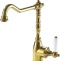 Смеситель для кухонной мойки Bravat Art золото  F775109G-1 - 0