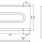 Электрический полотенцесушитель Terminus M-образный 600x350 Хром 4620768883927 - 5
