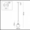 Бра Odeon Light Pendant Okia 4668/1W - 4