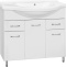 Мебель для ванной Style Line Эко Стандарт №26 100 белая - 6