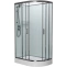 Душевая кабина Frank Brilliant 100х80 левая хром стекло прозрачное 164009 - 0