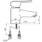 Смеситель для раковины KAISER Orbit  20011 - 1