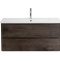 Тумба с раковиной BelBagno Albano 105 темное дерево - 0