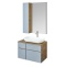 Тумба под раковину Aquaton Мишель 80 без столешницы светлое дерево-голубой 1A256801MIX30 - 7