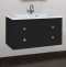 Тумба с раковиной Bellezza Милан 90 черная - 0