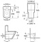 Чаша для унитаза-компакта Roca Hall 342629000 - 4