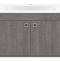 Тумба с раковиной Misty Пайн 70 серая матовая УТ000015597 - 0