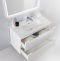 Тумба с раковиной BelBagno Etna 39 80 bianco lucido - 2