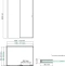 Душевой уголок Wasserkraft Vils 110x80 профиль хром стекло прозрачное 56R14 - 8