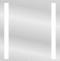 Зеркало Cersanit LED 020 base 70, с подсветкой KN-LU-LED020*70-b-Os - 2