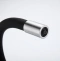 Смеситель для кухни Paulmark Salix с гибким изливом сталь - черный матовый Sa213419-NI - 9