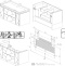 Тумба для комплекта Бриклаер Кристалл 100 софт графит 4627125414565 - 4