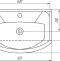 Мебельная раковина Rosa Элеганс 65 4620008192475 - 9