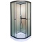 Душевая кабина Parly Frost 80х80 черная стекло матовое F811B - 0