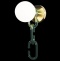 Бра Loft it Chain 10128W Green - 2