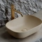 Раковина накладная Ceramica Nova Element 45.5х32.5 бежевая матовая CN6009MC - 1