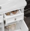 Тумба с раковиной Opadiris Кантара 85 белая - 5