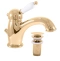 L527.5KZ LABE - смеситель для умывальника, CLICK-CLACK, высота 150 мм., ЦВЕТ ЗОЛОТО - 0