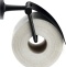 Держатель туалетной бумаги Duravit Starck T 0099404600 черный, с крышкой - 1