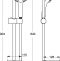 Душевой гарнитур Ideal Standard IdealRain  B9427AA - 3