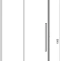 Душевая дверь в нишу Vincea Slim-N 100х195 профиль хром стекло прозрачное VDS-4SN100CL - 3