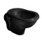 KERASAN Retro Биде подвесное  52*38см с 1 отв. под смеситель, цвет черный 102604*1 - 0