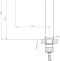 Смеситель для раковины STWORKI Молде ML-02cr - 5