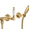 Смеситель для душа Cezares Diamond золото  DIAMOND-D-03/24-Sw - 0