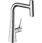 Смеситель для кухни Hansgrohe Metris Select M71 хром 73802000 - 0