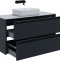 Тумба под раковину Allen Brau Fantasy 120 черный матовый 1.11005.AM - 4