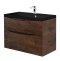 Тумба с раковиной BelBagno Marino 90 темное дерево - 3