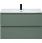 Тумба под раковину Allen Brau Eclipse 100 серо - зеленый матовый 1.E1003.CGM - 1