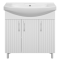 Тумба под раковину Misty Изео 85 белая Э-Изе01085-021Н - 1