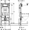 Система инсталляции для унитазов Geberit Duofix UP 320 111.300.00.5 - 2
