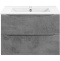 Тумба под раковину Vincea Mia Slim 60 серая VMC-2MC600S1BT - 0