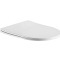 Сиденье для унитаза Aquatek Оберон белый с сиденьем микролифт  AQ0051-00 - 0