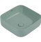 Накладная раковина Abber Rechteck 39 светло-зеленая матовая AC2211MCG - 0