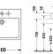 Подвесная раковина Duravit Vero  0454600000 - 5