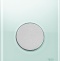 Кнопка смыва TECE Loop Urinal 9242652 зеленое стекло, кнопка хром матовый - 0