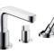 Смеситель Hansgrohe Metris S 31446000 на борт ванны - 0