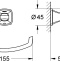 Держатель туалетной бумаги Grohe Grandera 40625000 - 1