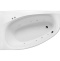 Акриловая ванна Excellent Kameleon 170x110 белая левая с гидромассажем WAEX.KML17.SOFT.CR - 0