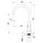 Смеситель для кухонной мойки Lemark Unit хром  LM4555C - 1