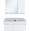 Тумба под раковину Misty Лира 50 белая глянцевая Пр-Лир06050-50По - 2