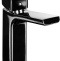 103508989EX TIERA смеситель для раковины 121 без донного клапана черный /хром - 0