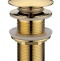Донный клапан для раковины Boheme Matt Gold  612-MG - 2