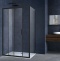 Душевой уголок Vincea Alpha 120х90 профиль черный стекло прозрачное  VSR-3AL9012CLB - 0