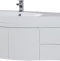 Тумба с раковиной Aquanet Опера 2-115  белая L 169613 - 0