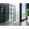 Душевой уголок Veconi Rovigo 80х80, черный  RV09-80-01-C7 - 0